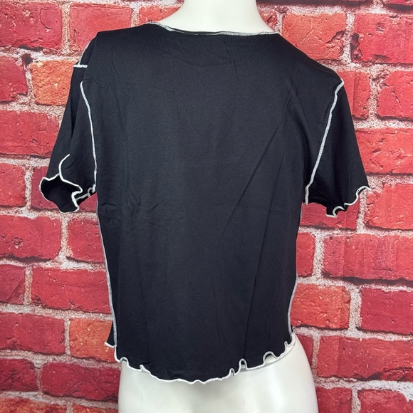 Affliction Women’s Graphic Baby Tee -Size: XL -NWOT - Picture 8 of 11